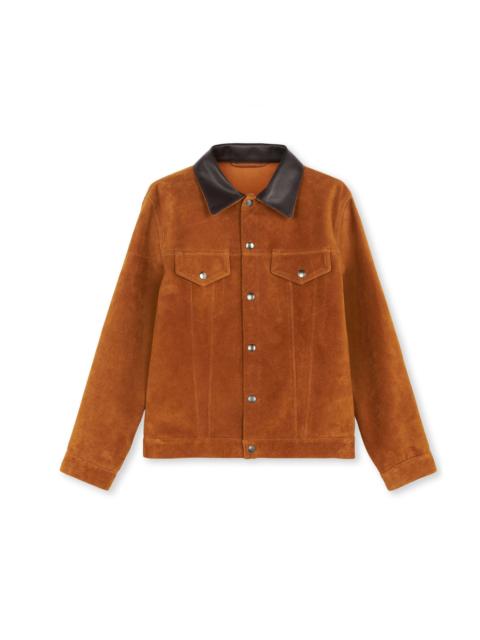 FORTELA Fortela Thirty Heritage Leather Jacket in Ecru at Nordstrom