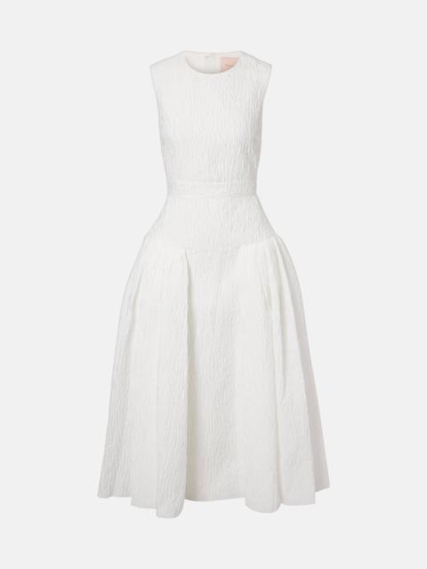Roksanda Bridal Aya cloqué midi dress
