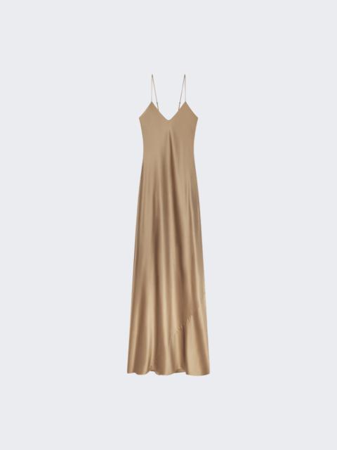 ÉTERNE Mila Maxi Dress Taupe