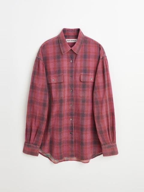 Our Legacy Our Legacy Dime Shirt Idaho Flannel Check