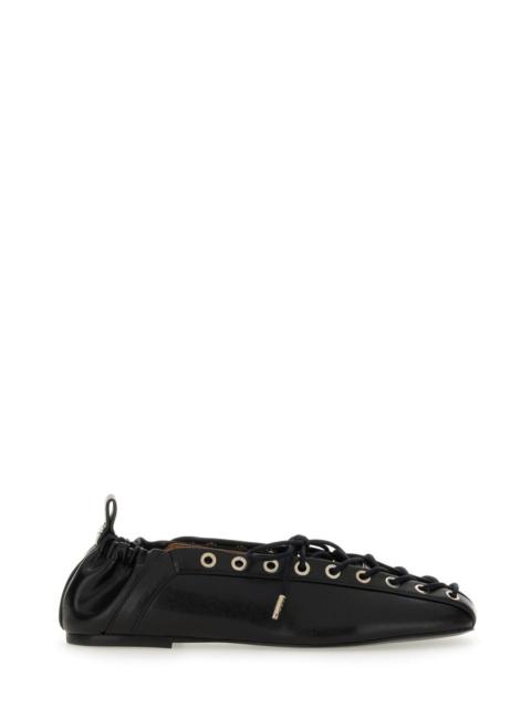 GANNI Ganni Women Lace-Up Ballerina