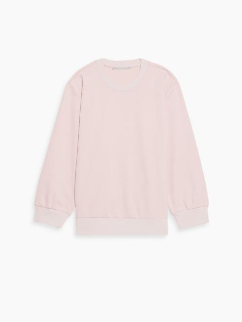 Stella McCartney Monogram-trimmed cotton-jersey sweatshirt