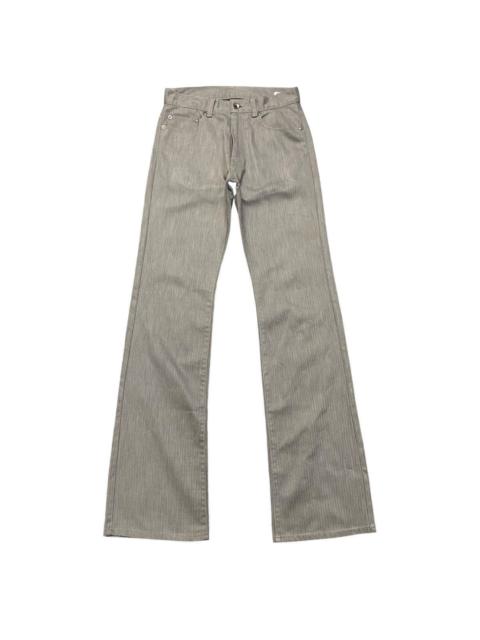 Le Grande Bleu (L.G.B.) - Semantic Design Stripe Denim Flare Jeans