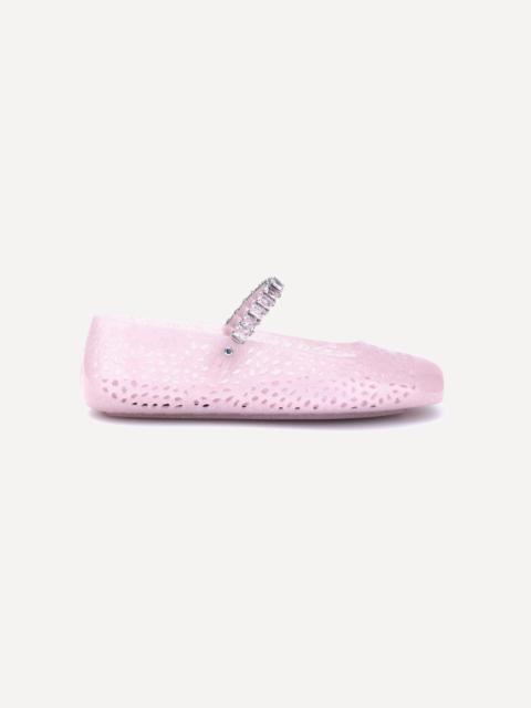 JIMMY CHOO Jelly Ballerinas
