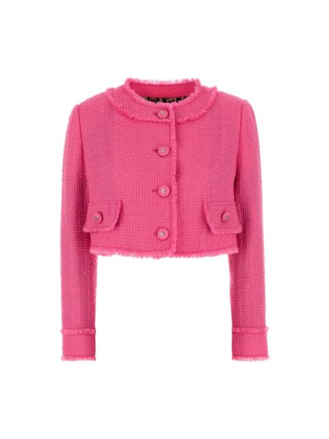Dolce & Gabbana FUCHSIA TWEED BLAZER FOR WOMEN | miinto