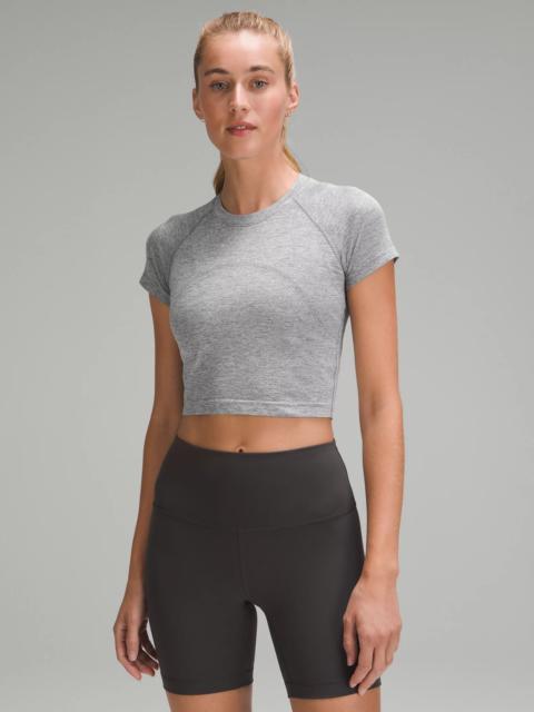 lululemon Swiftly Tech Cropped Short-Sleeve Shirt 2.0