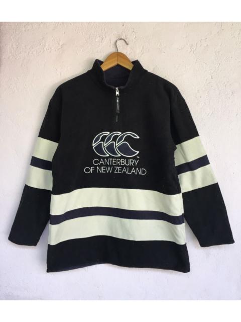 Other Designers Canterbury Of New Zealand - Carterburry Fleece half zipper colour block
