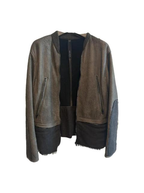 Other Designers Isabel Benenato leather jacket 48 50 52