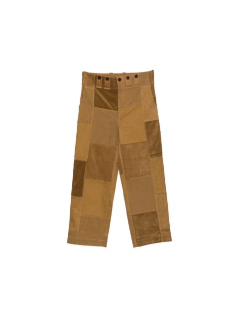 Junya Watanabe MAN Junya Watanabe Brown Trousers - Regular & Straight-Leg Trousers Men
