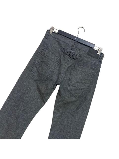 Other Designers Japanese Brand × NO ID - Japanese Brand NO ID Salt&Papper Pants Buckle Back