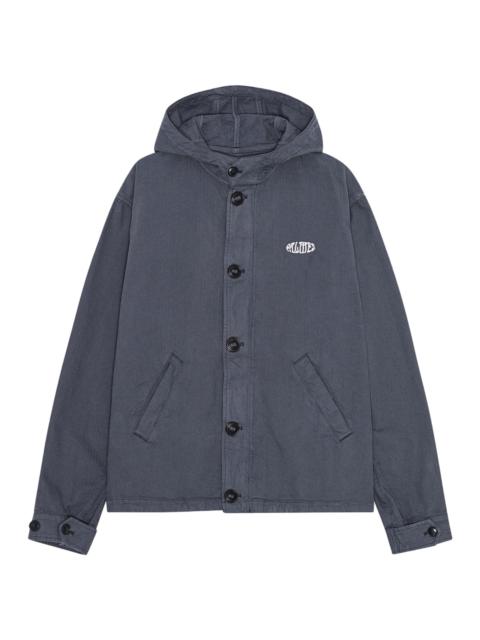 Palmes Herringbone Hooded Jacket