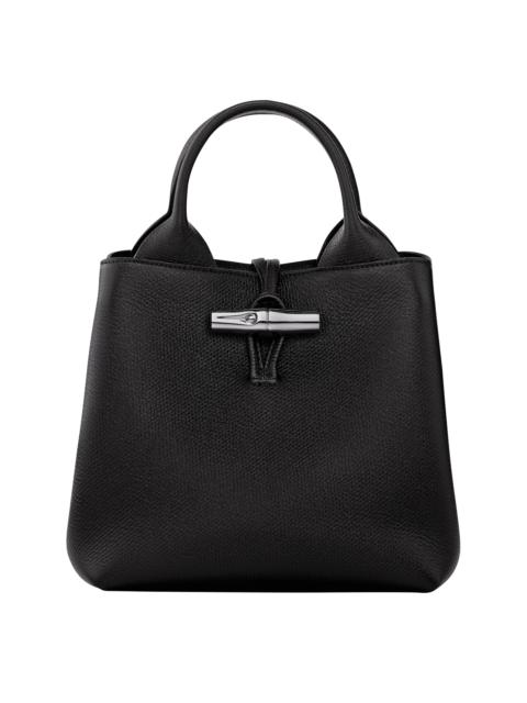 Longchamp Le Roseau S Handbag Black - Leather