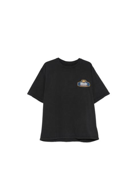 Rhude Rhude Black T-Shirts & Vests - T-Shirts Men