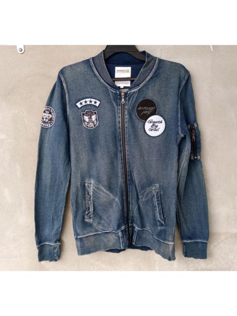 Other Designers Other - Awesome Party Growth by Grail sweatshorts like denim jacket