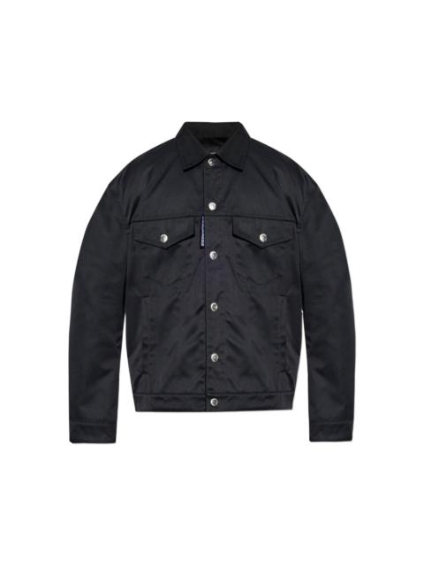 logo-tag jacket