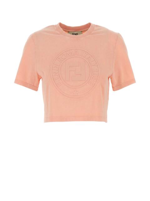 FENDI Fendi Women Pink Cotton T-Shirt
