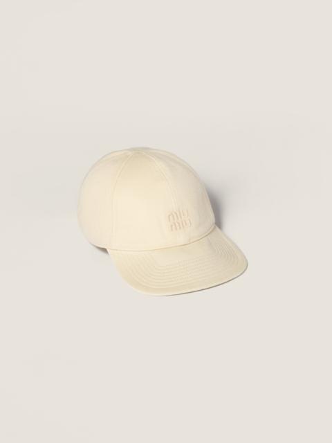 Miu Miu Drill baseball cap