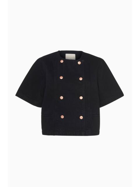 ULLA JOHNSON The Serge Shirt Sleeve Jacket