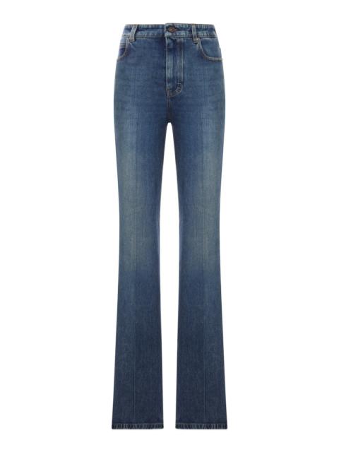 BALENCIAGA Balenciaga Women High-Waisted Jeans In Vintage Blue