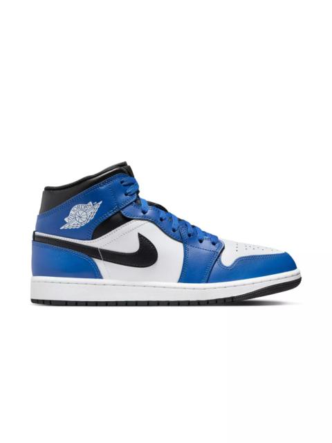 Jordan 1 Mid "Game Royal/Black/White" Men's Shoe