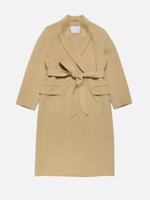 Acne Studios Double-breasted cashmere coat - Light beige