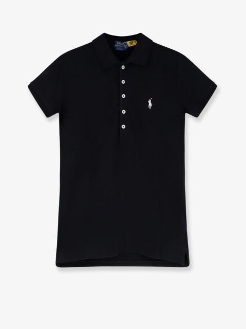 Other Designers Polo Ralph Lauren Cotton Blend Polo Shirt With Embroidered Logo