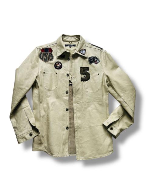 Full Leather Abahouse USA Jacket