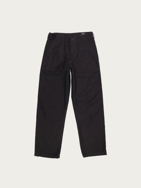 orSlow US Army Fatigue Pants (Regular Fit) - Black