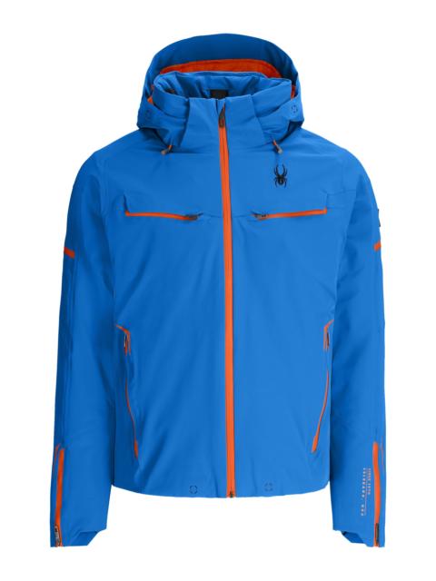 SPYDER Mens Monterosa Jacket - Cobalt