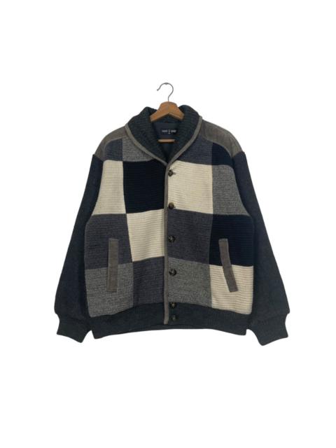 Other Designers Japanese Brand - Variy Wool Tartan Button Jacket