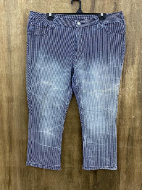 Other Designers Vintage - Japanese Brand Hickory Blue Faded Denim Pants #981