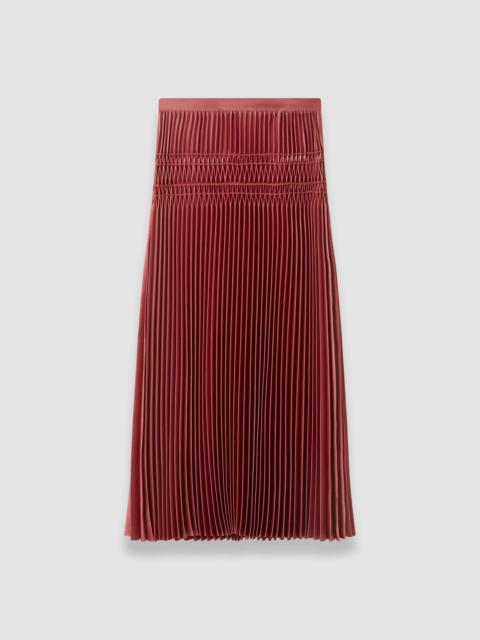 JOSEPH Hayes Pleated Woven Skirt