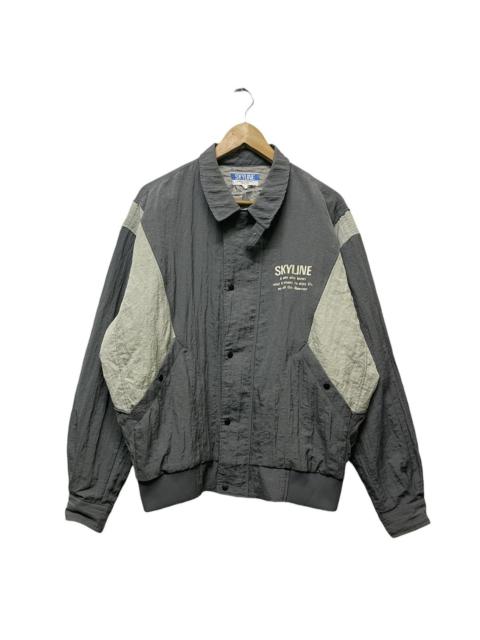 Other Designers VINTAGE SINCE1957 SKYLINE NEWMAN BOMBER JACKET