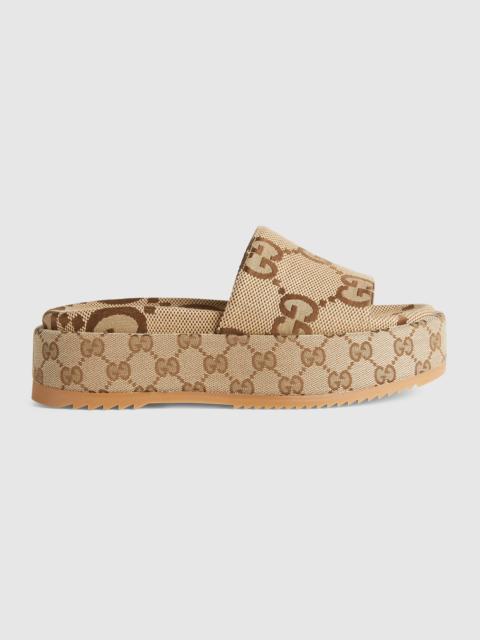 GUCCI Women's platform slide sandal