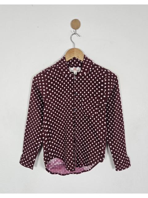 Comme Des Garçons Comme des Garcons CDG H&M polkadot shirt