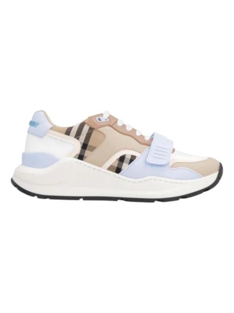 Burberry Regis leather trainers