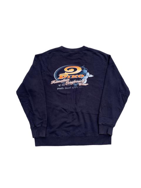 Other Designers Vintage Piko Hawaiian Longboard Big Logo Sweatshirt