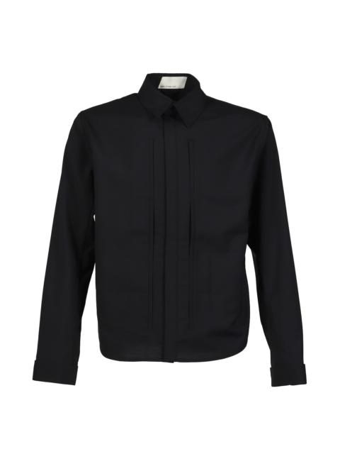 pet-tree-kor CRACKLIGHT SHIRT / BLK