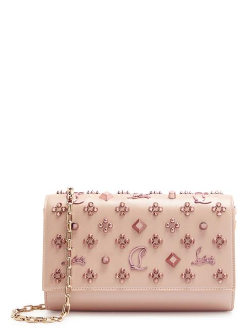 Christian Louboutin Christian Louboutin Paloma Embellished Leather Clutch