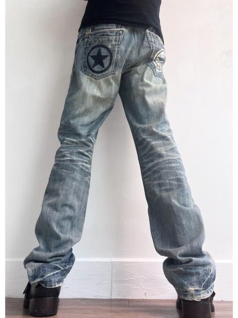 UNDERCOVER Undercover Faded Whisker Jeans