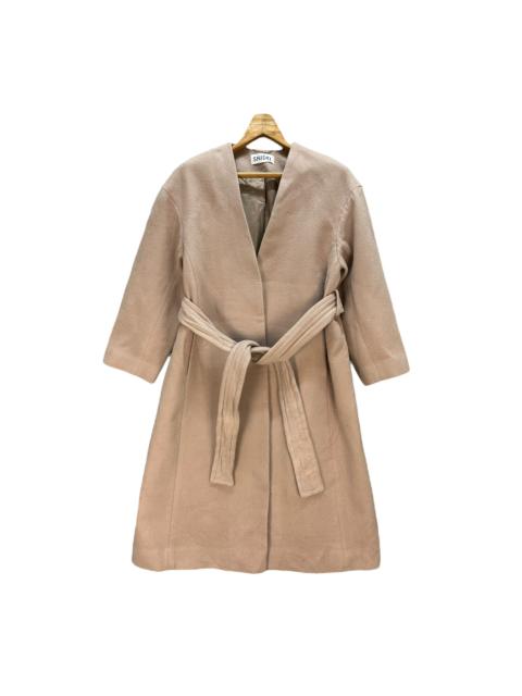 Other Designers Japanese Brand - SNIDEL Wool Nylon Cashmere Belted Long Coat #A69-1670