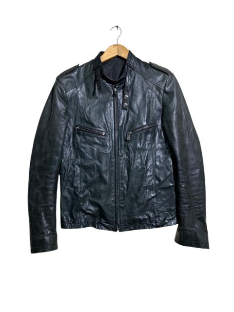 Other Designers Japanese Brand - 🔥SOUK BIKER LEATHER JACKETS BLACK