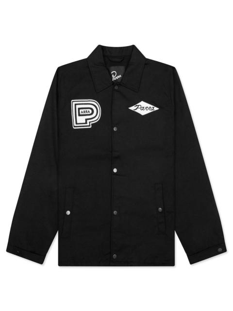 by Parra MIDNIGHT SURPRISE COACH JACKET - BLACK