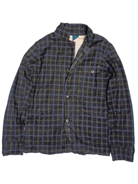 Other Designers Japanese Brand - Rageblue Plaid Multipockets Light Jacket