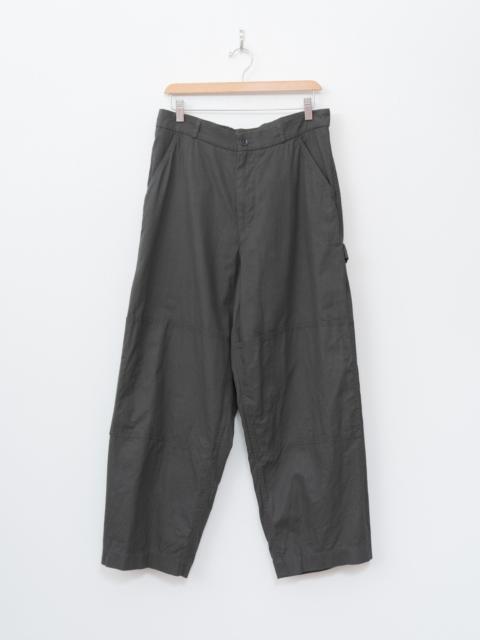 blurhms Cotton Serge Work Pants - Ink Black