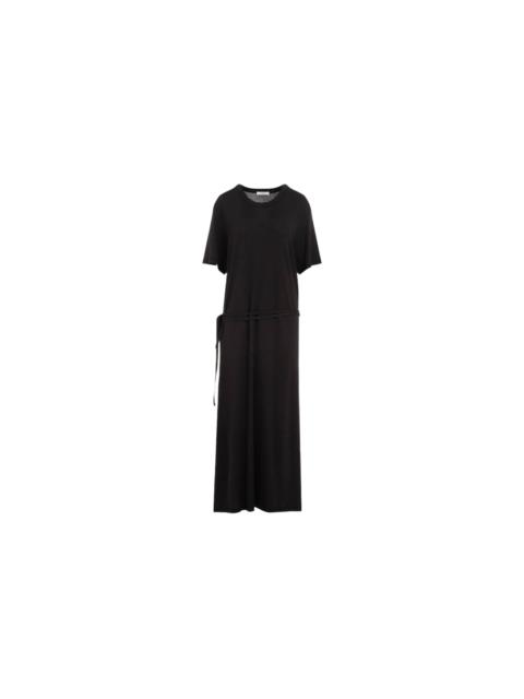 Lemaire BELTED RIB T-SHIRT DRESS