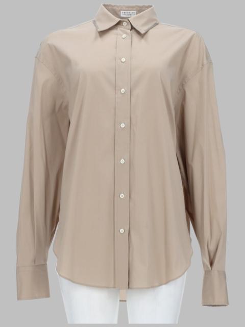 Brunello Cucinelli Brunello Cucinelli Women Camicia Con Dettaglio Monili