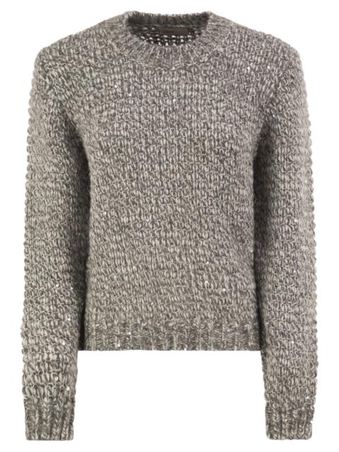 Herno Herno Women Alpaca-Blend Jumper With Sequins