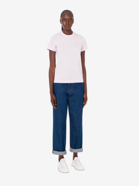 Moschino GOOSE ORGANIC COTTON JERSEY T-SHIRT