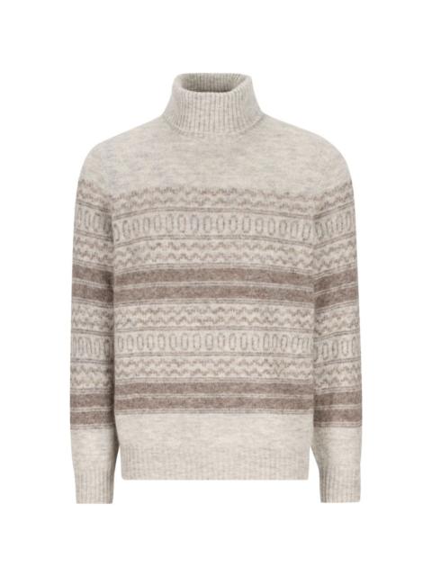 Brunello Cucinelli Brunello Cucinelli Men Wool Turtle-Neck Jumper